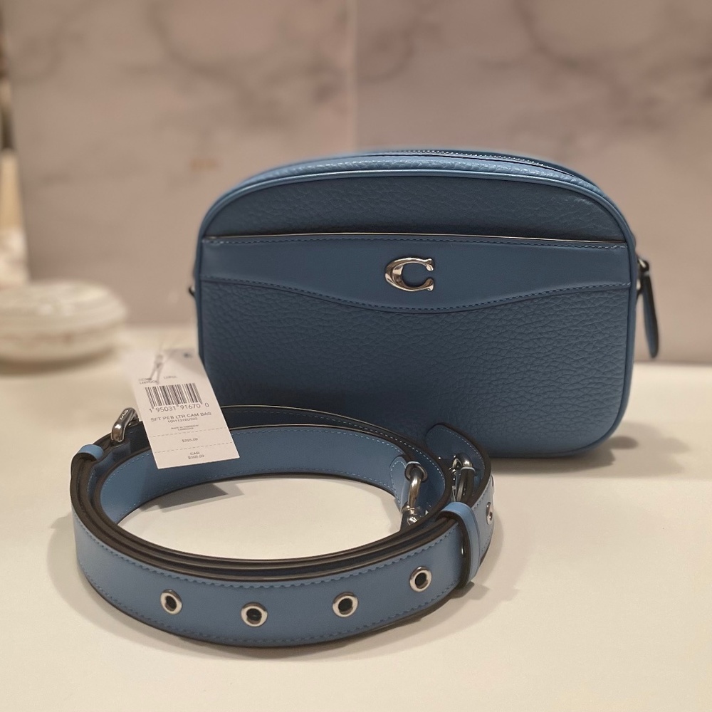 NWT Coach Camera Bag (extra hole punched)